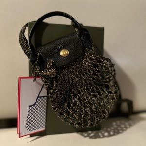 Longchamp Mini Limited Edition CrossBody Le Pliage Filet Bag
